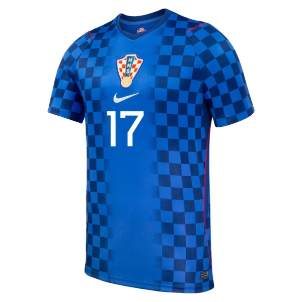 Kroatien P. Sucic 17 Fotbollströja Borta VM 2026