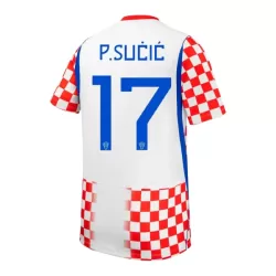 Kroatien P. Sucic 17 Fotbollströja Hemma VM 2026