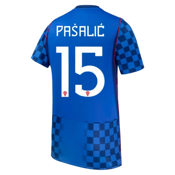 Kroatien Pasalic 15 Fotbollströja Borta VM 2026