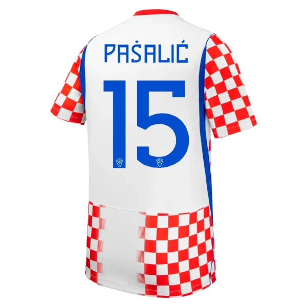 Kroatien Pasalic 15 Fotbollströja Hemma VM 2026