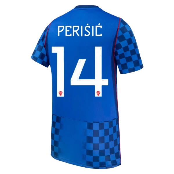 Kroatien Perišić 14 Fotbollströja Borta VM 2026