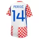 Kroatien Perišić 14 Fotbollströja Hemma VM 2026