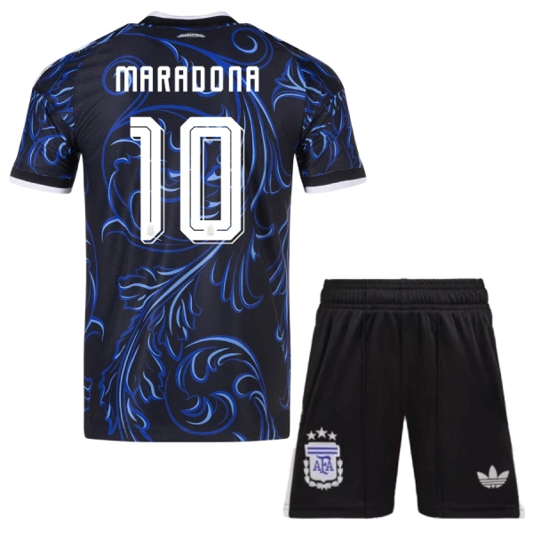 Argentina Maradona 10 Fotbollströja Barn Borta VM 2026 Argentina Maradona 10 Fotbollströja Barn Borta VM 2026