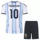 Argentina Maradona 10 Fotbollströja Barn Hemma VM 2026 Argentina Maradona 10 Fotbollströja Barn Hemma VM 2026