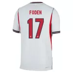 England Foden 17 Fotbollströja Hemma VM 2026
