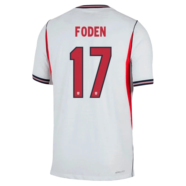 England Foden 17 Fotbollströja Hemma VM 2026 England Foden 17 Fotbollströja Hemma VM 2026