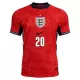England Palmer 20 Fotbollströja Borta VM 2026