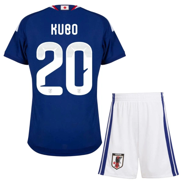 Japan Kubo 20 Fotbollströja Barn Hemma VM 2026