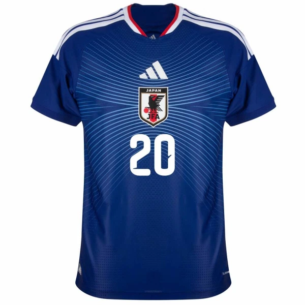 Japan Kubo 20 Fotbollströja Barn Hemma VM 2026