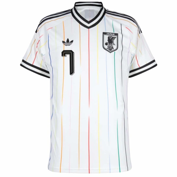 Japan Mitoma 7 Fotbollströja Borta VM 2026