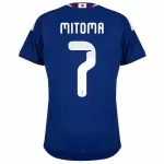 Japan Mitoma 7 Fotbollströja Hemma VM 2026
