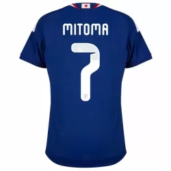 Japan Mitoma 7 Fotbollströja Hemma VM 2026