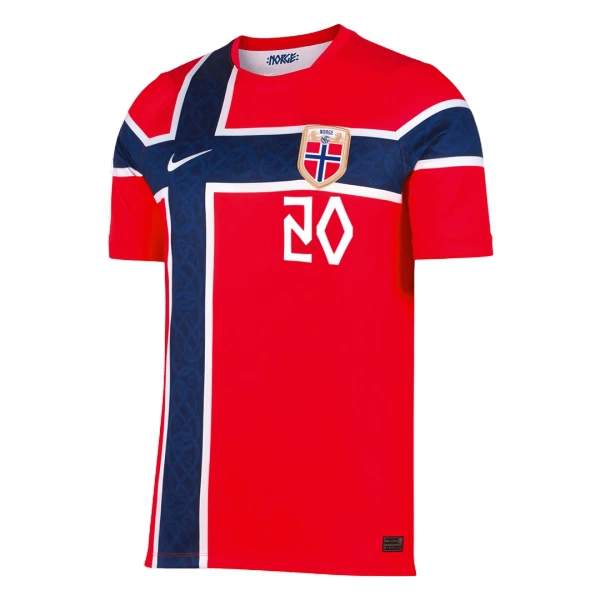 Norge Nusa 7 Fotbollströja Hemma VM 2026