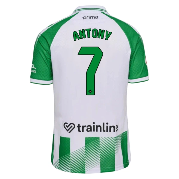 Real Betis Antony 7 Fotbollströja Hemma 2026/27 Real Betis Antony 7 Fotbollströja Hemma 2026/27