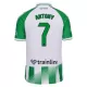 Real Betis Antony 7 Fotbollströja Hemma 2026/27 Real Betis Antony 7 Fotbollströja Hemma 2026/27