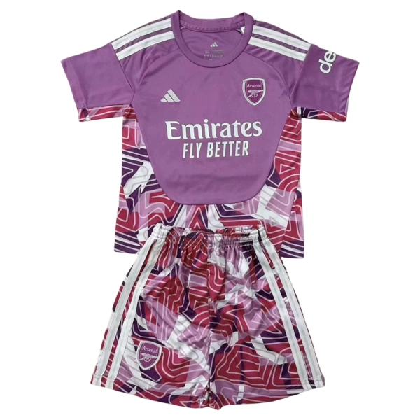 Arsenal Målvakt Fotbollströja Barn 2026/27 Lila Arsenal Målvakt Fotbollströja Barn 2026/27 Lila