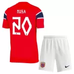 Norge Nusa 20 Fotbollströja Barn Hemma VM 2026