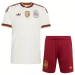 Spanien 2 Stars Fotbollströja Barn Borta VM 2026