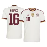 Spanien 2 Stars Rodrigo 16 Fotbollströja Borta VM 2026
