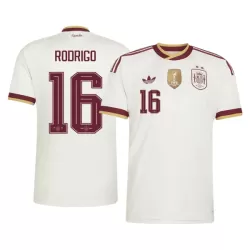 Spanien 2 Stars Rodrigo 16 Fotbollströja Borta VM 2026 Spanien 2 Stars Rodrigo 16 Fotbollströja Borta VM 2026