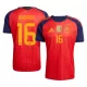 Spanien 2 Stars Rodrigo 16 Fotbollströja Hemma VM 2026 Spanien 2 Stars Rodrigo 16 Fotbollströja Hemma VM 2026