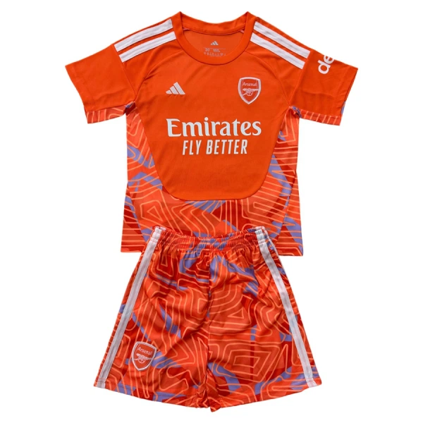 Arsenal Målvakt Fotbollströja Barn 2026/27 Orange Arsenal Målvakt Fotbollströja Barn 2026/27 Orange