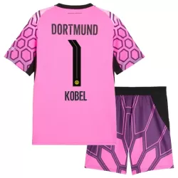Borussia Dortmund Kobel 1 Målvakt Fotbollströja Barn Borta 2026/27 Rosa Borussia Dortmund Kobel 1 Målvakt Fotbollströja Barn Borta 2026/27 Rosa