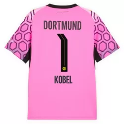 Borussia Dortmund Kobel 1 Målvakt Fotbollströja Borta 2026/27 Rosa Borussia Dortmund Kobel 1 Målvakt Fotbollströja Borta 2026/27 Rosa