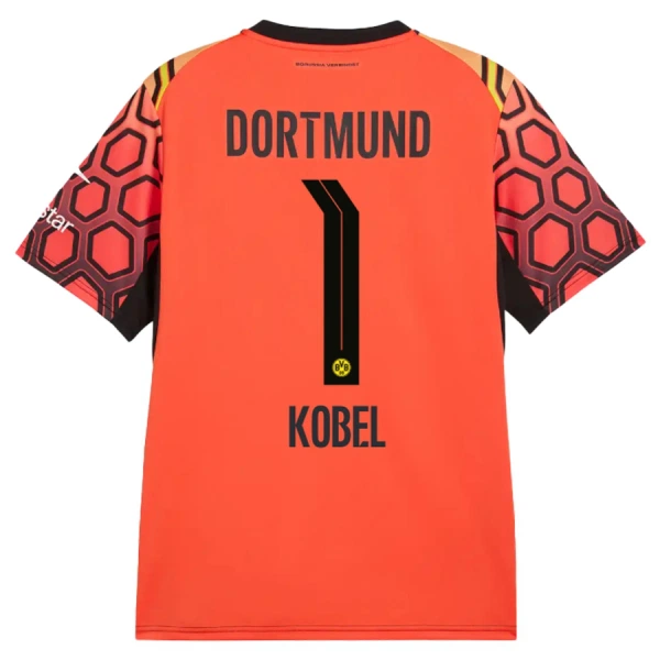 Borussia Dortmund Kobel 1 Målvakt Fotbollströja Hemma 2026/27 Orange Borussia Dortmund Kobel 1 Målvakt Fotbollströja Hemma 2026/27 Orange