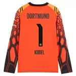 Borussia Dortmund Kobel 1 Målvakt Fotbollströja Hemma 2026/27 Orange Långärmad