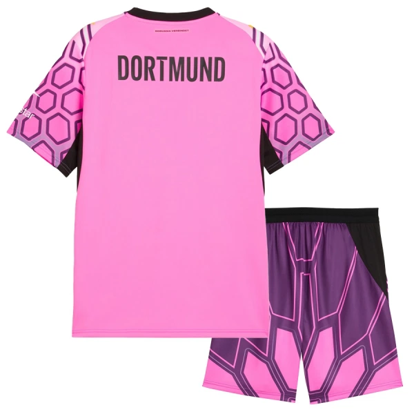 Borussia Dortmund Målvakt Fotbollströja Barn Borta 2026/27 Rosa