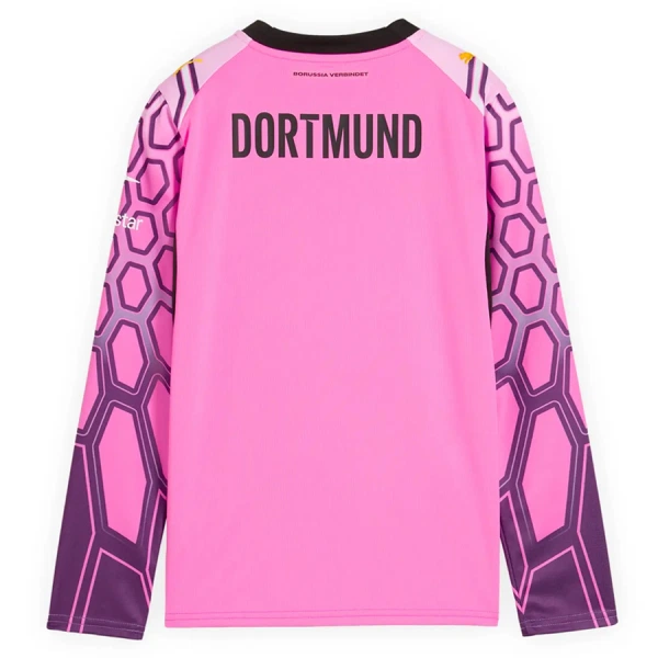 Borussia Dortmund Målvakt Fotbollströja Borta 2026/27 Rosa Långärmad