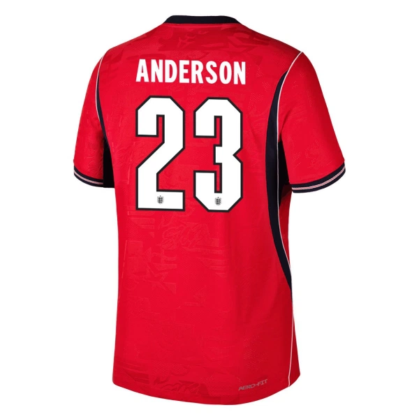 England Elliot Anderson 23 Fotbollströja Borta VM 2026 England Elliot Anderson 23 Fotbollströja Borta VM 2026