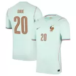 Frankrike Desire Doue 20 Fotbollströja Borta VM 2026
