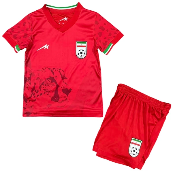 Iran Fotbollströja Barn Borta VM 2026 Iran Fotbollströja Barn Borta VM 2026