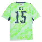 Schweiz Djibril Sow 15 Fotbollströja Borta VM 2026