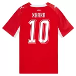 Schweiz Granit Xhaka 10 Fotbollströja Hemma VM 2026