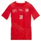 Schweiz Granit Xhaka 10 Fotbollströja Hemma VM 2026