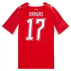 Schweiz Vargas 17 Fotbollströja Hemma VM 2026 Schweiz Vargas 17 Fotbollströja Hemma VM 2026