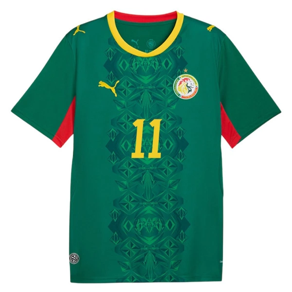 Senegal Jackson 11 Fotbollströja Borta VM 2026