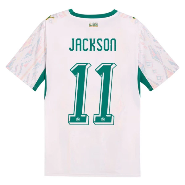 Senegal Jackson 11 Fotbollströja Hemma VM 2026 Senegal Jackson 11 Fotbollströja Hemma VM 2026