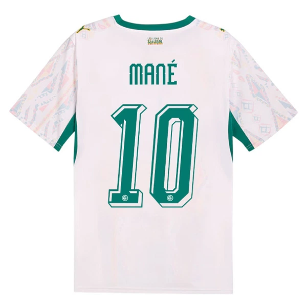 Senegal Mane 10 Fotbollströja Hemma VM 2026 Senegal Mane 10 Fotbollströja Hemma VM 2026