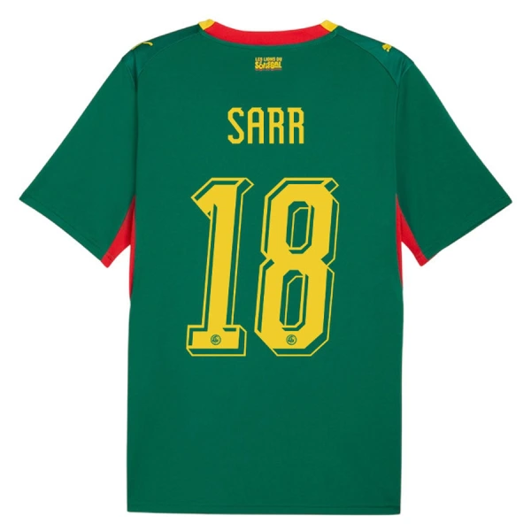 Senegal Sarr 18 Fotbollströja Borta VM 2026 Senegal Sarr 18 Fotbollströja Borta VM 2026