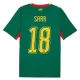 Senegal Sarr 18 Fotbollströja Borta VM 2026 Senegal Sarr 18 Fotbollströja Borta VM 2026