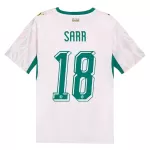 Senegal Sarr 18 Fotbollströja Hemma VM 2026