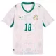 Senegal Sarr 18 Fotbollströja Hemma VM 2026