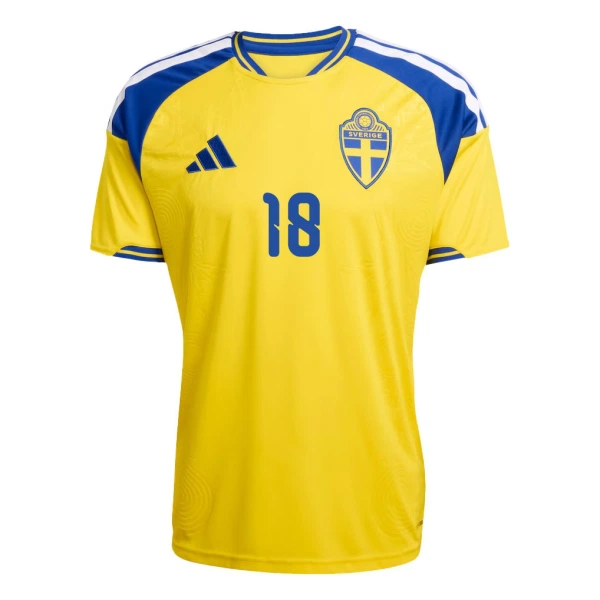 Sverige Ayari 18 Fotbollströja Hemma VM 2026