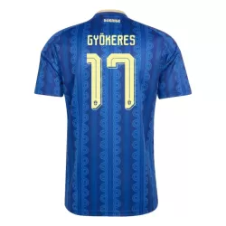 Sverige Gyokeres 17 Fotbollströja Borta VM 2026 Sverige Gyokeres 17 Fotbollströja Borta VM 2026