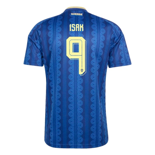 Sverige Isak 9 Fotbollströja Borta VM 2026 Sverige Isak 9 Fotbollströja Borta VM 2026