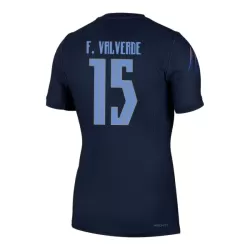Uruguay Federico Valverde 15 Fotbollströja Borta VM 2026 Uruguay Federico Valverde 15 Fotbollströja Borta VM 2026